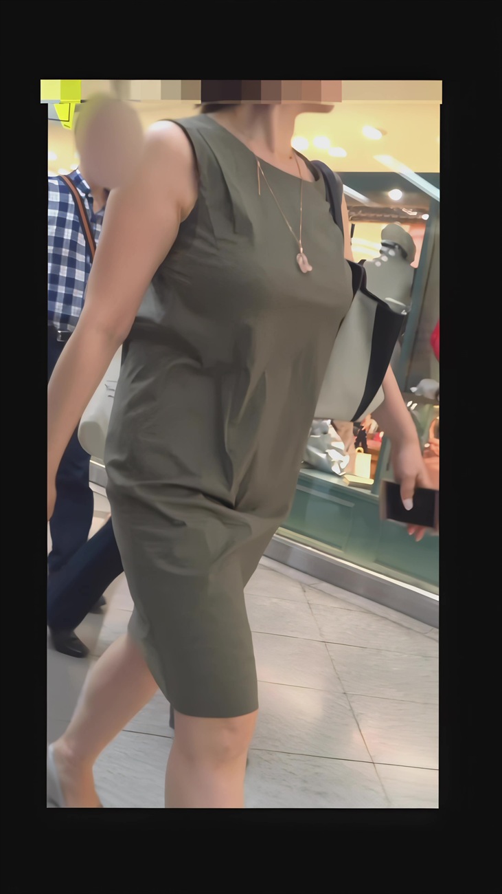 【再販】113美乳でワンピースを着こなすお姉さんとスレンダーなぴちぴち白パンお姉さん