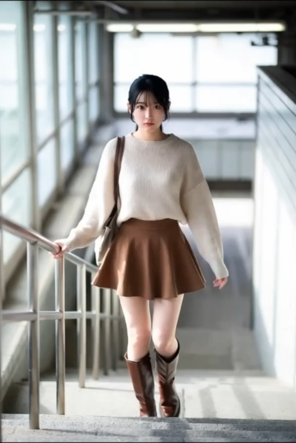 AI女子・生成AIでパンチラ