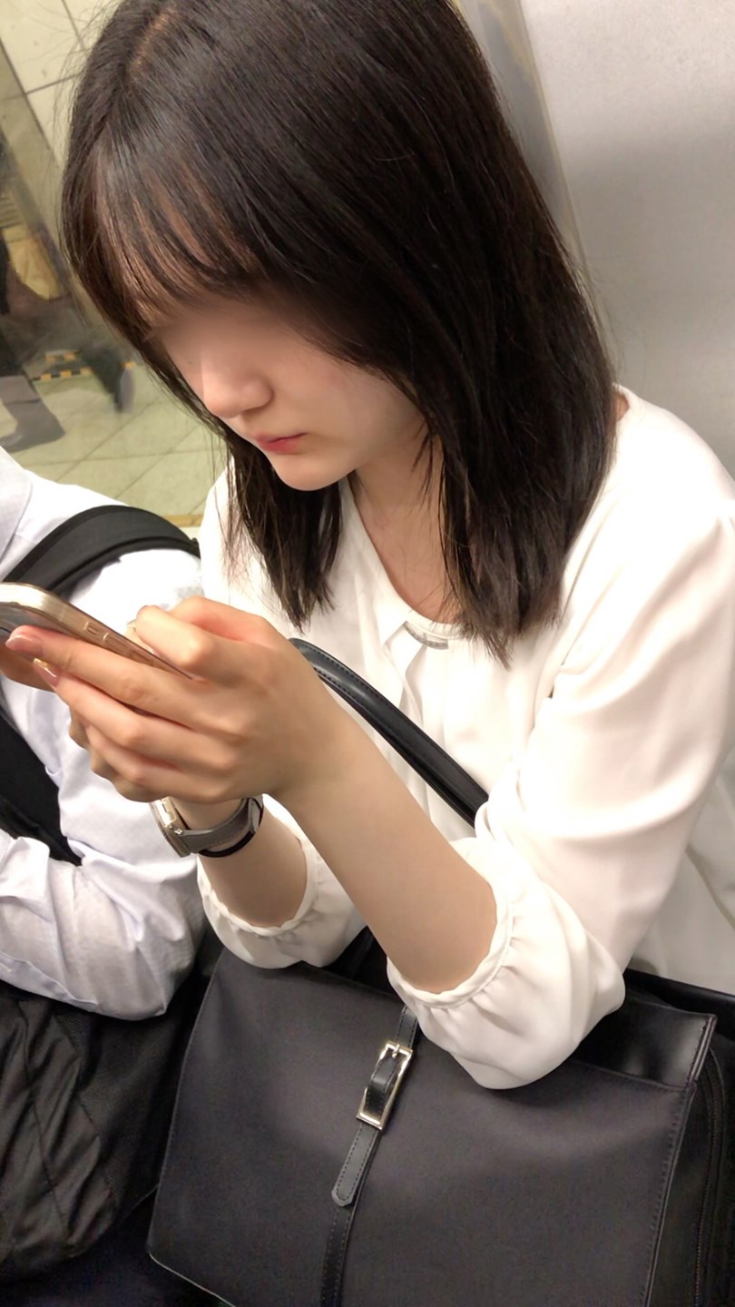【上からの眺め57】清楚系のキレカワＯＬを上から観察！