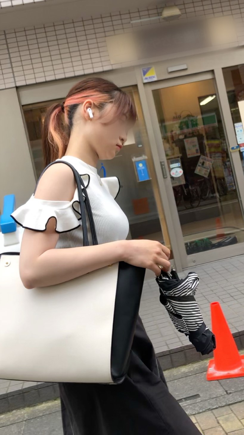 【横からの眺め364】スタイル抜群のキレカワＪＤのＧカップに大興奮！！