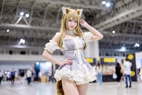 猫耳コスプレイヤーの極上ファンサ！