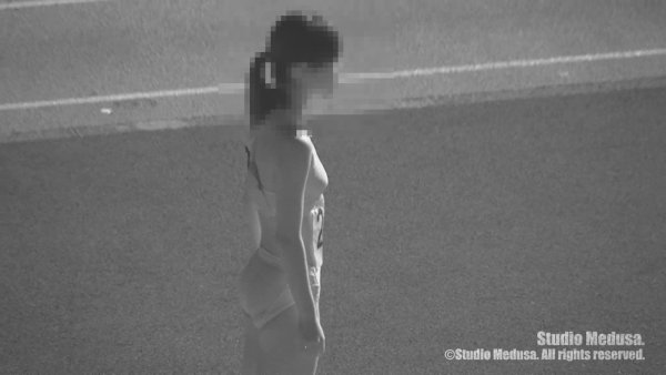 赤外線モノクロ動画で見る陸上女子Vol.2（人気美人選手も登場編）