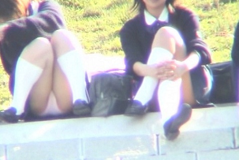 【再販】可愛い系J○5人組 長編 パンチラ