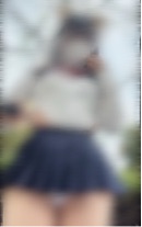 コスプレしました♡超ミニスカ地雷系でぱんちら＆胸ちら散歩