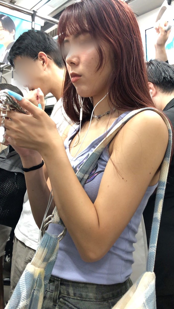 【すぐそこの眺め170_ちっぱいver】露出度高めのセクシーギャルを至近距離で！