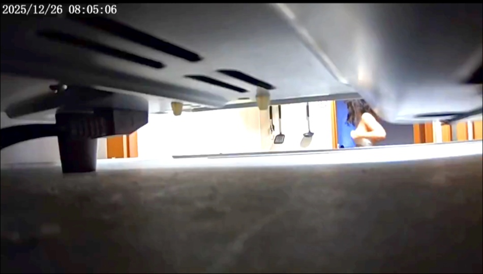 元カノが気づかない、お風呂前後の無防備な4日間