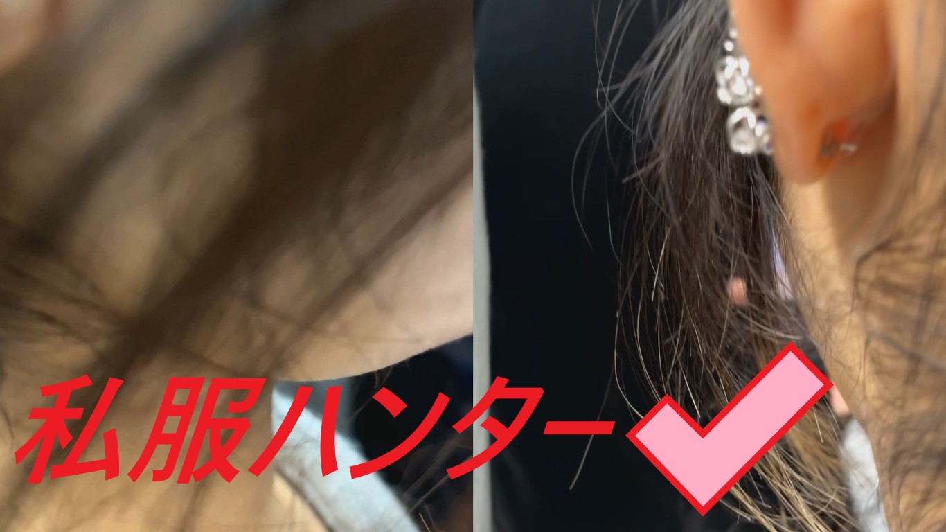 【再販】スカートを狙い撃て！！Part４　パーカーポニテ女子を狙い打つ
