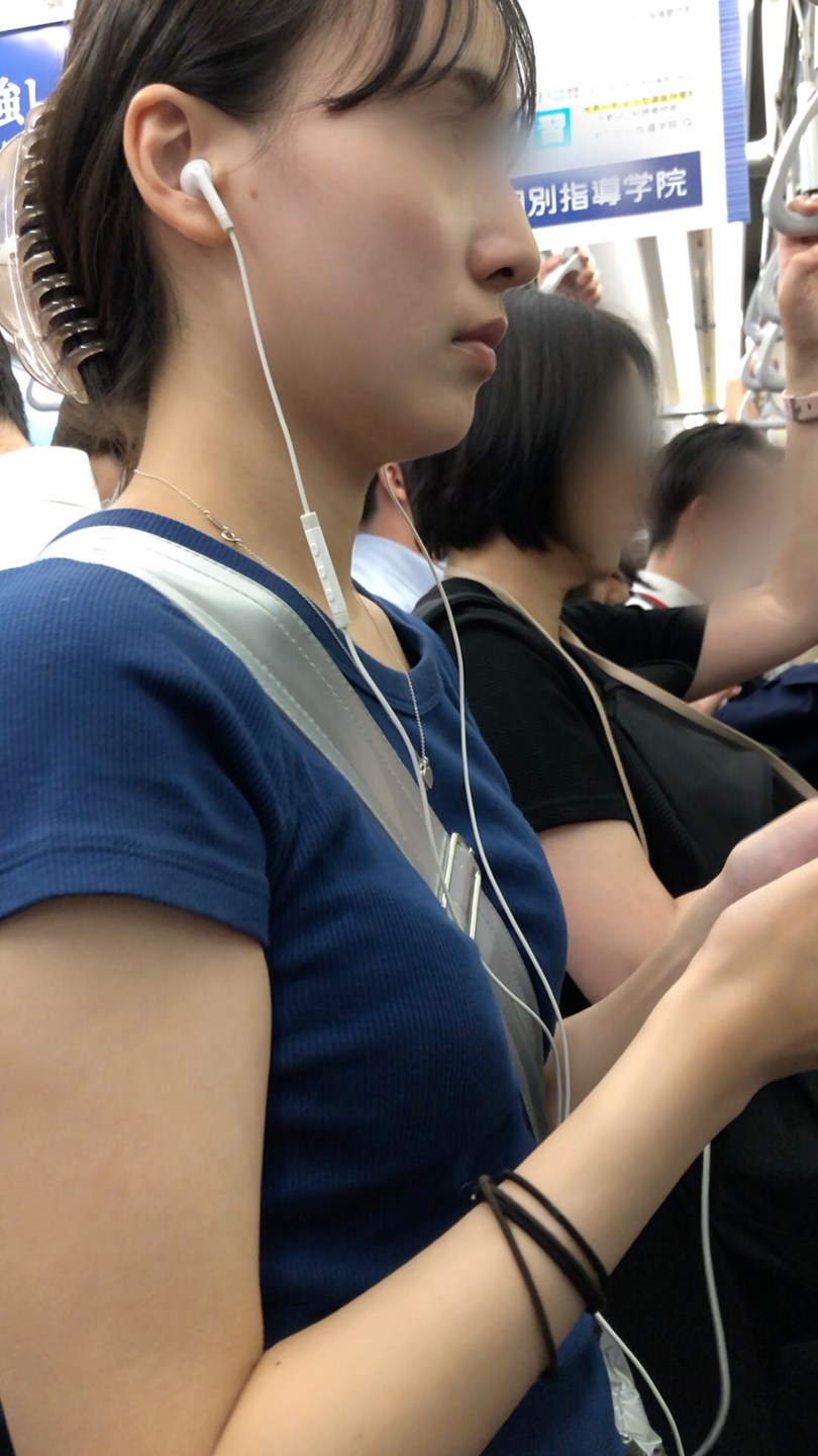 【すぐそこの眺め161_ちっぱいver】透明感のある清楚系ＪＤのちっぱいを観察！