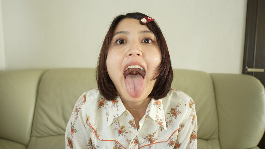 【再販】【個人撮影】浅桜エリの喉チンコ触り＆口内観察