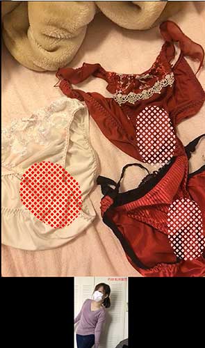 【汚パンツ３枚ゲット】絶対興奮！脱ぎ姿を見ながらクロッチ観察！！