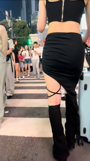 タイトスカート女子コレクションVol.14 露出が多いスカートのお姉さんとお尻の膨らみががエロいお姉さん