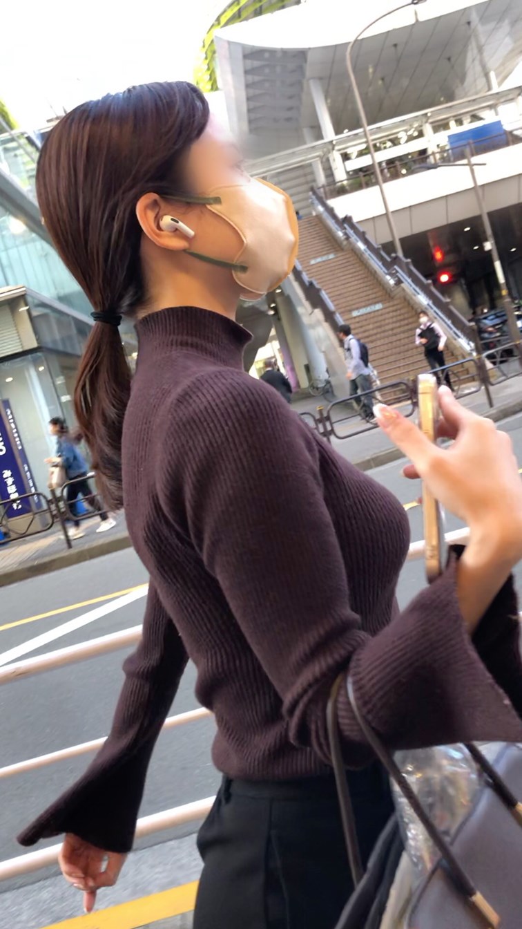 【横からの眺め336】キレカワで神乳の女神降臨に大興奮！！