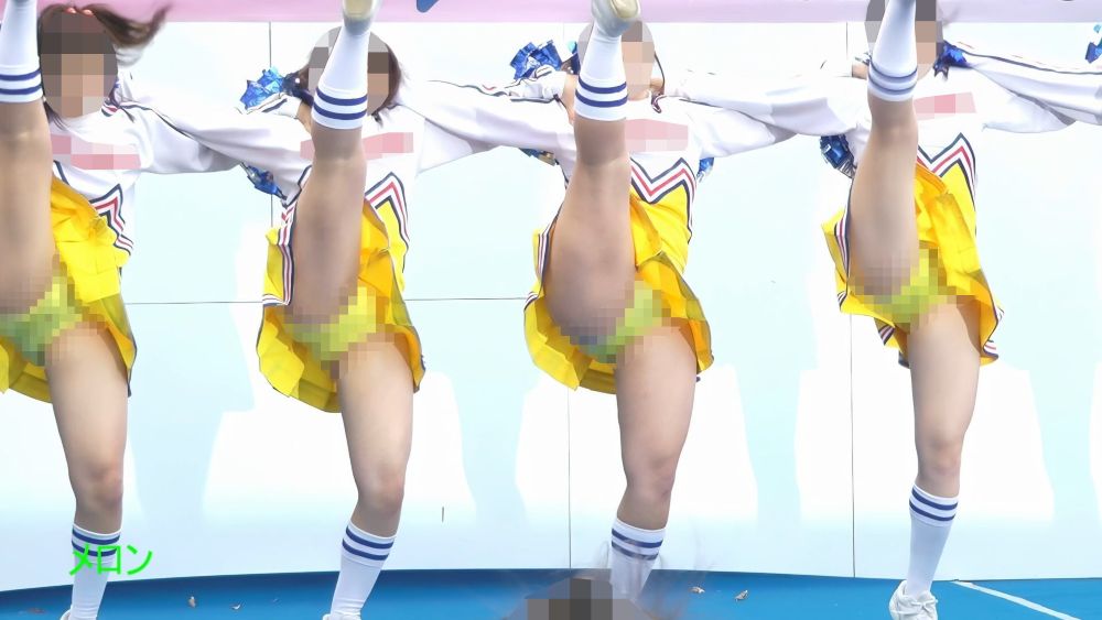 祭りだチア vol.118 女の子の日！？ハプニング 赤丸印が付いています！Kバトン