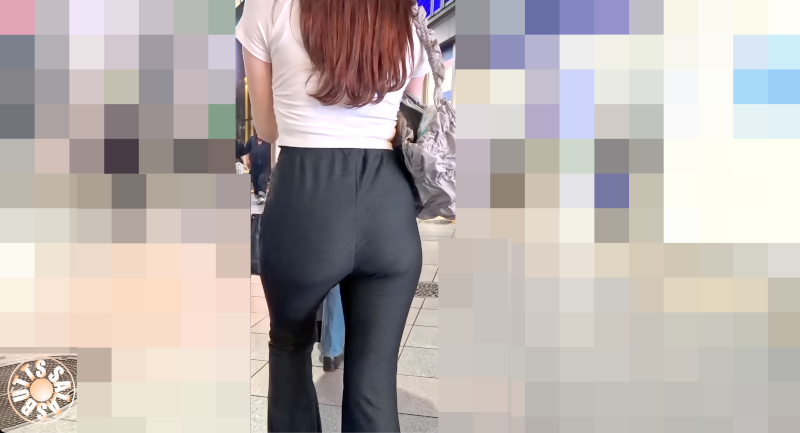 【4K高画質】夜の女の柔らかレギパン