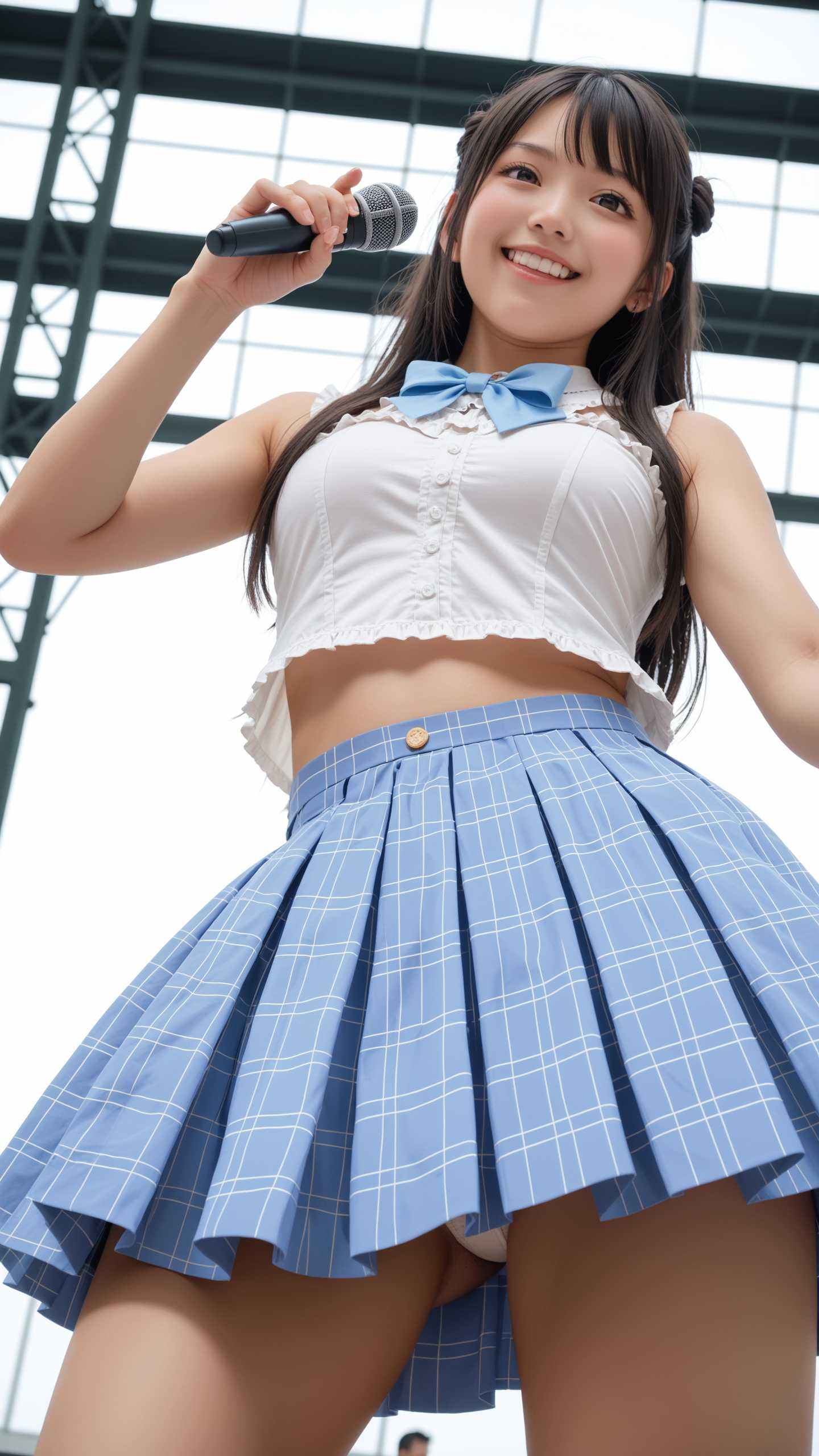 最前列パンチラアイドルステージ【197枚】