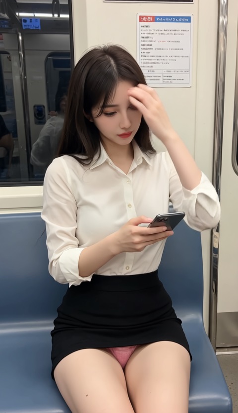 【再販】【目を惹く瞬間】ミニスカOL対面パンチラ 2本のお買い得セット