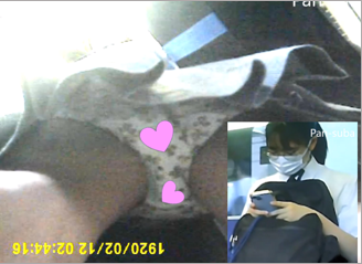 【再販】JKちゃん4人のおパンツ丸見え！