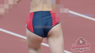 【再販】【モッコリ100mU20AJT美女】紺赤パンツEP５  私の本気見せてあげる