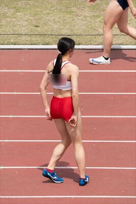 【再販】陸上競技　100ｍ予選　セパユニ女子の全力疾走とレース後の様子を収録しました。