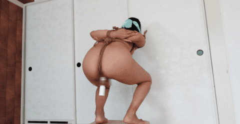 【再販】【神回!?】限界までう〇こ座りのバイブ責め