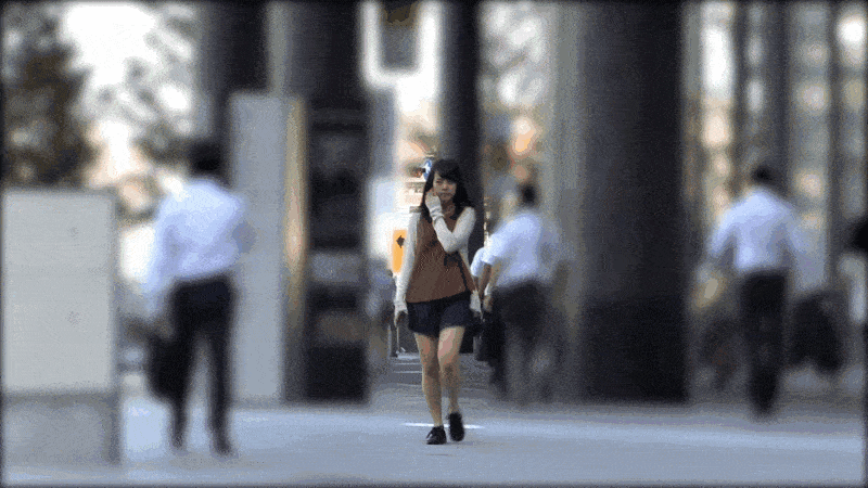 【再販】本物の満員電車に突撃！4　～大阪の電車で本物の黒帯空手女子が堕とされる～