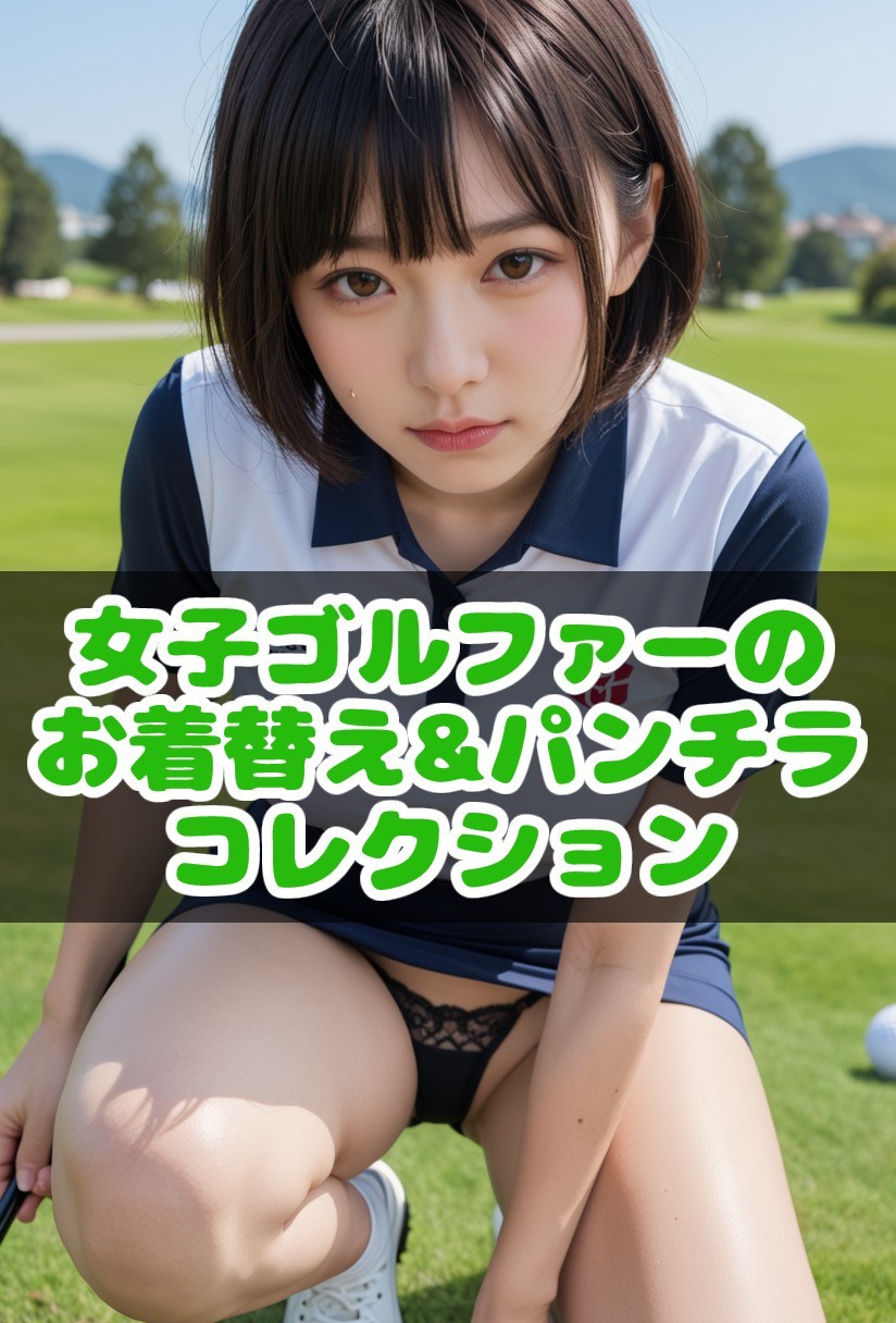 女子ゴルファーのお着替え&パンチラコレクション