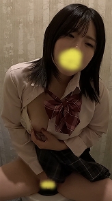 デパートのトイレでこっそりオナニーしちゃうJK201　やたらとエロい身体つきの激カワJKが指入れ痙攣イキ