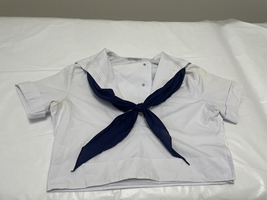 マッサージに来た女性の服、下着をチェック1