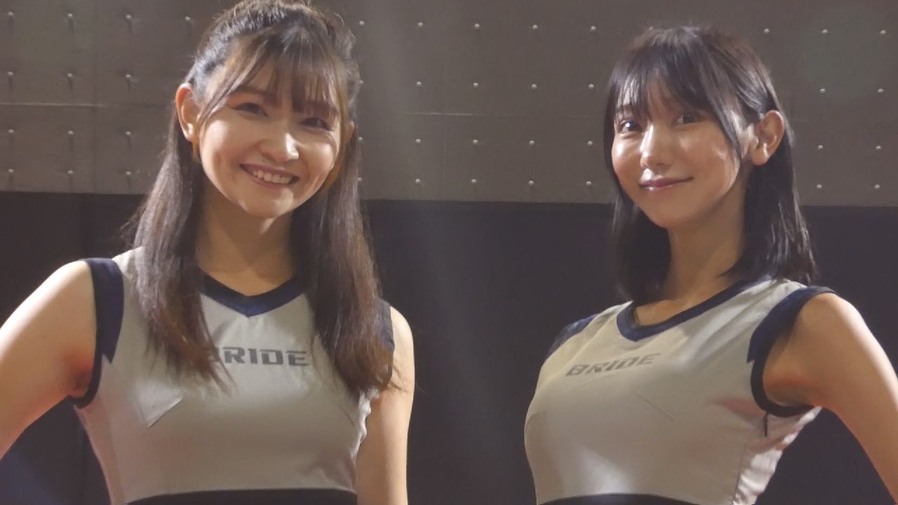 超速報！オートメッセin愛知2025NO-6 ミニスカ美女二人組接写撮り編