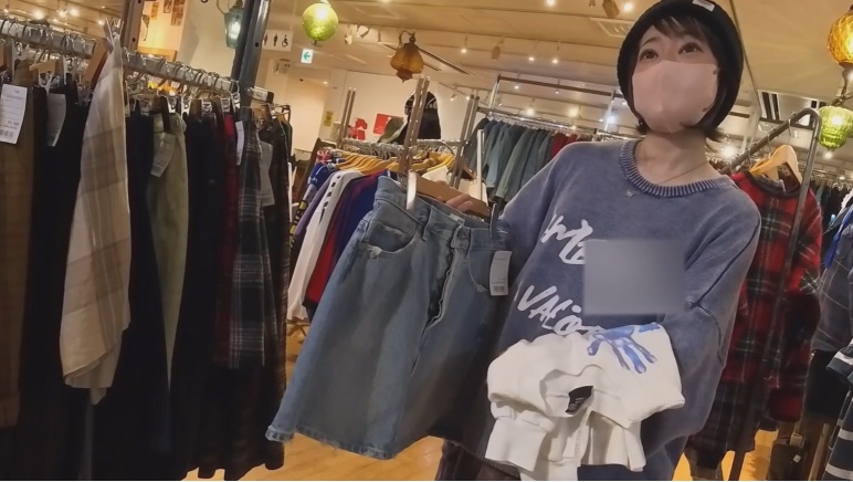 【再販】着替えさせ！猫目にメロメロ。ガチで彼女にしたい超かわ店員をお仕置