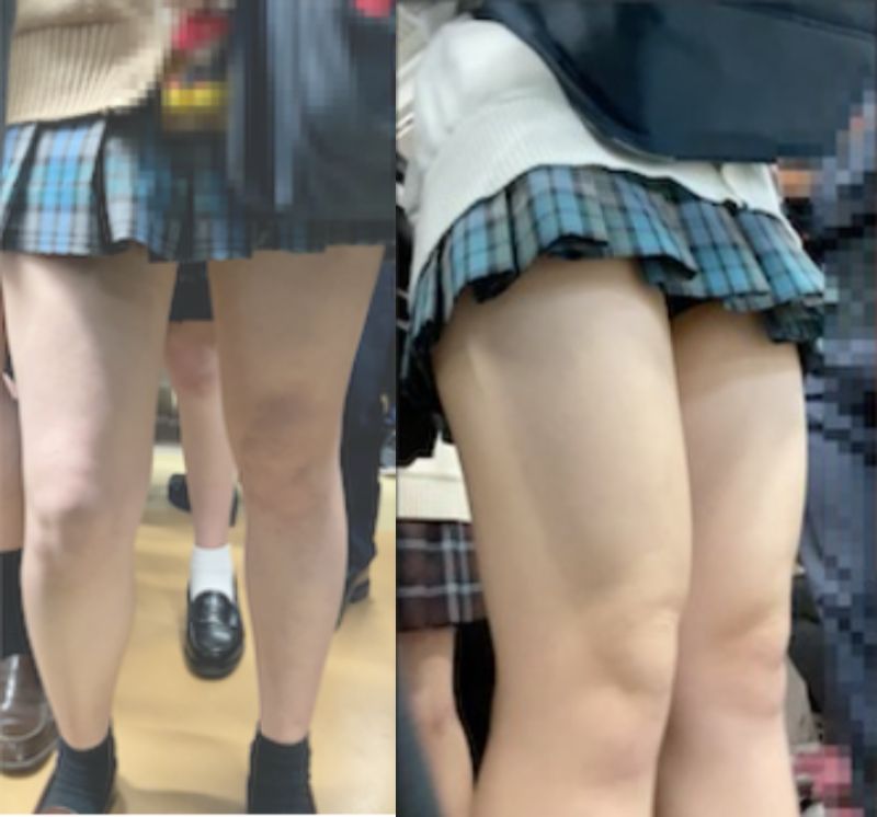 【青チェセット】街撮#12,17,19