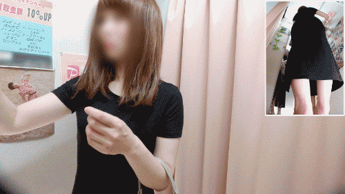 完全防備失敗！！！微乳コンプレックス女のいじらしいお着替え　僕のお店の試着室628