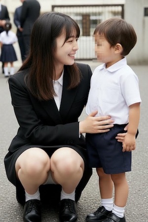子連れママのパンチラvol.2　〜学校行事編