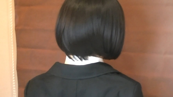 【再販】黒髪ボブ制服女子のざこちんいじめ♡ふとももこき