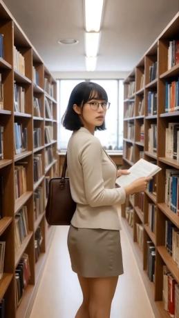 図書館の間違った利用法／知性の杜に現れる痴性の牝