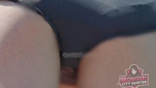 【再販】【モッコリ100m走WCS美女】禁断のアングルEP2 至近距離すぎてモッコリ！