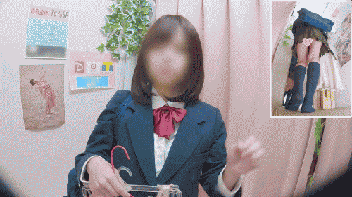 激かわアイドル級の優等生がまさかの…　　超絶ど貧乳だった件！？　僕のお店の試着室593