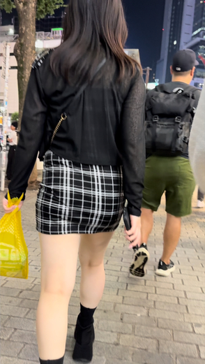 タイトスカート女子コレクションVol.12 チェック柄のスカート2連発！
