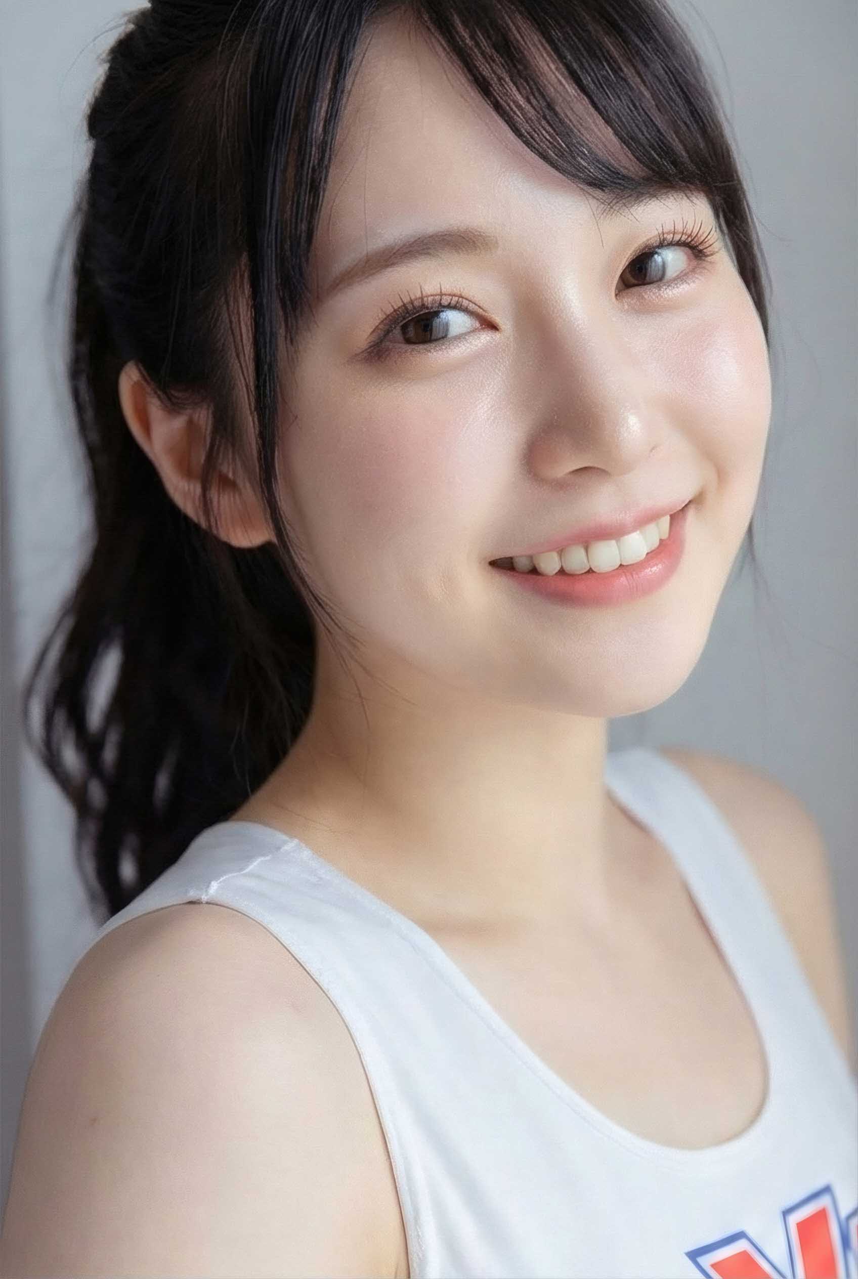 【フェチ動画】化粧品CMに出てそうな透明感！ア⚫︎ルが見えそうな大胆TバックAIチアガール美女　希（のぞみ）ちゃん