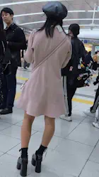 透視記録0027「人目を惹くモデルのような女子を透視して全身チェック」(全11名)