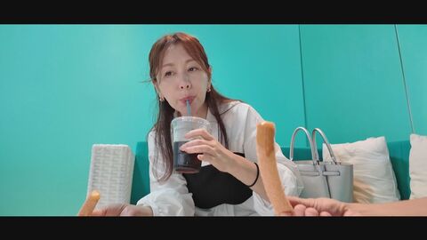 【再販】【AV女優】翔田さんとカフェでデート…その後「手コキ」で射精させてくれた