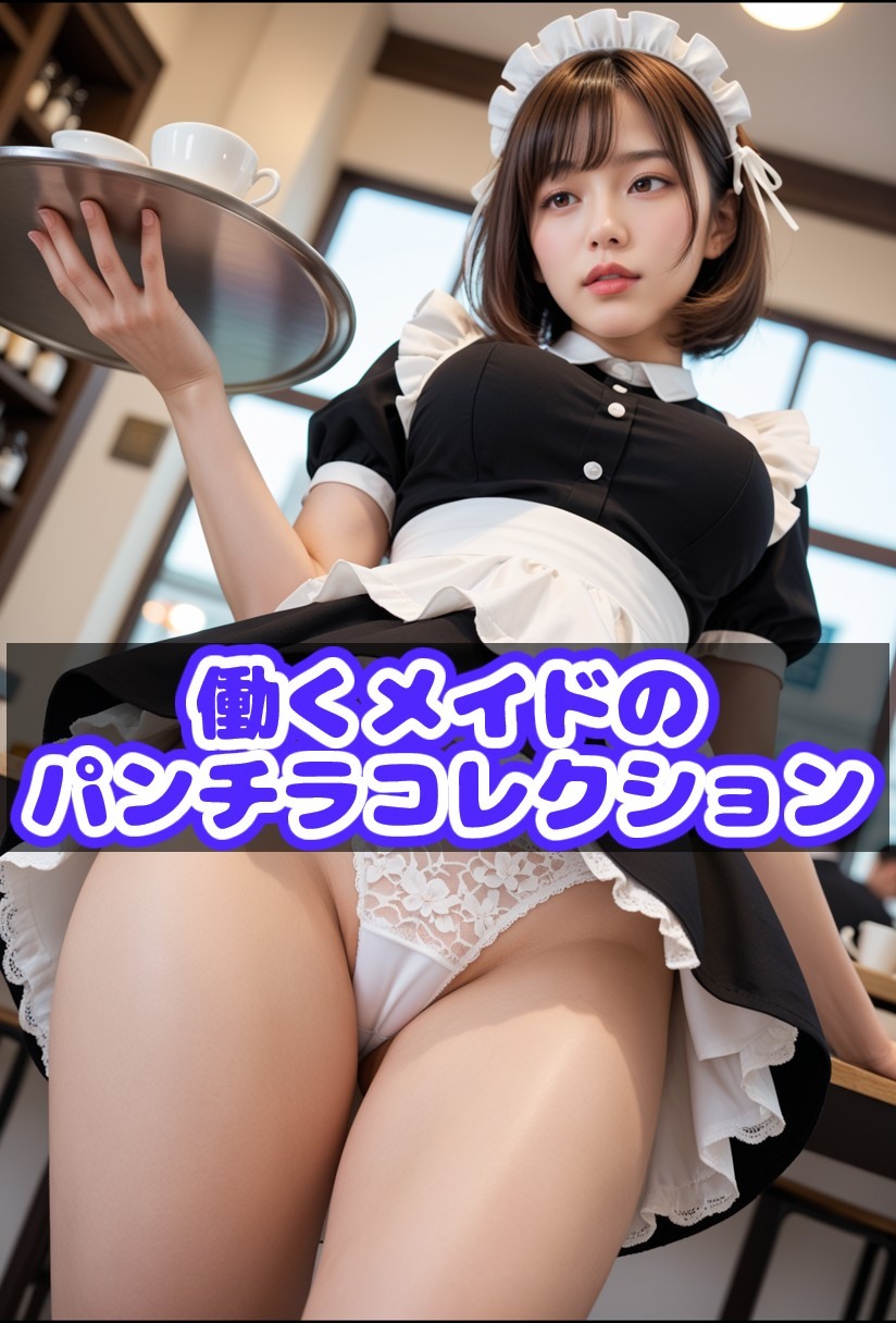 働くメイドのパンチラコレクション
