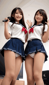 【動画】カラオケボックス パンチラ④～仲良し制服女子 編～