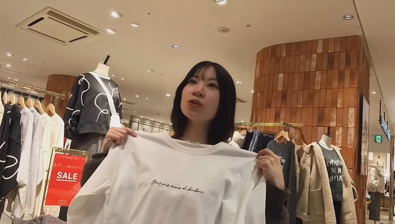 【再販】過去最高のバレ＆過去最高の撮れ高！！美人がカメラに気づいて切れた時。ロ