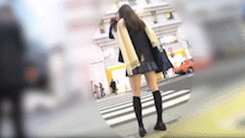 【再販】【制服JK】さかさんぽ　マフラー顔埋めJKパンチラコレクション【顔出し】