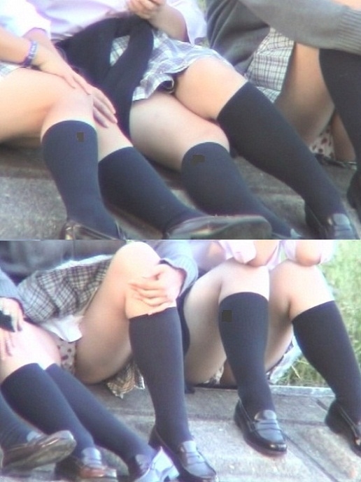 J○ 5人組 股開き長編パンチラ 21分超え