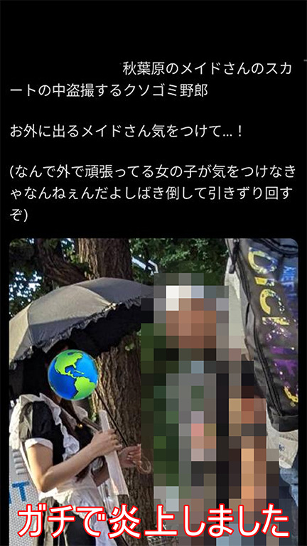 【ガチ炎上】【アキバメイドパンチラ】【1/4迄】