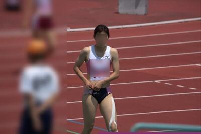 【再販】陸上競技　100ｍむっちりセパブル娘たちのレース終了前後を狙いました