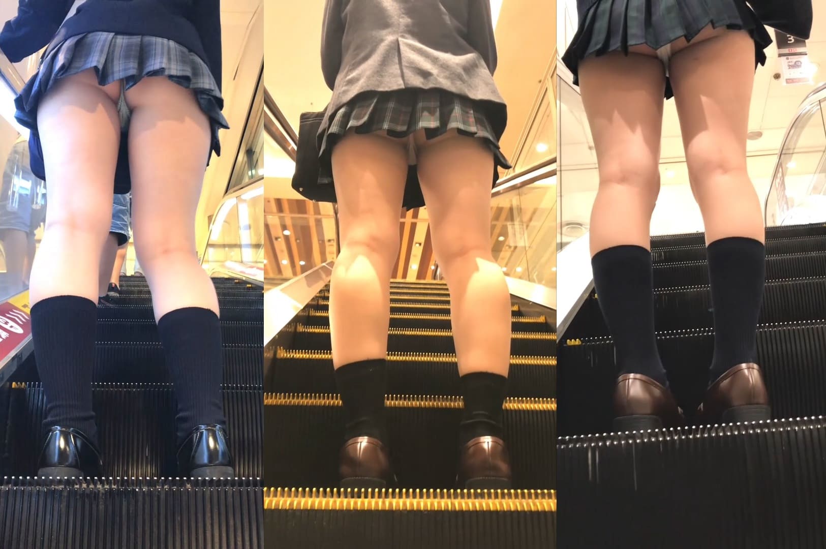 【再販】JKウォッチング エスカレーターオムニバス②