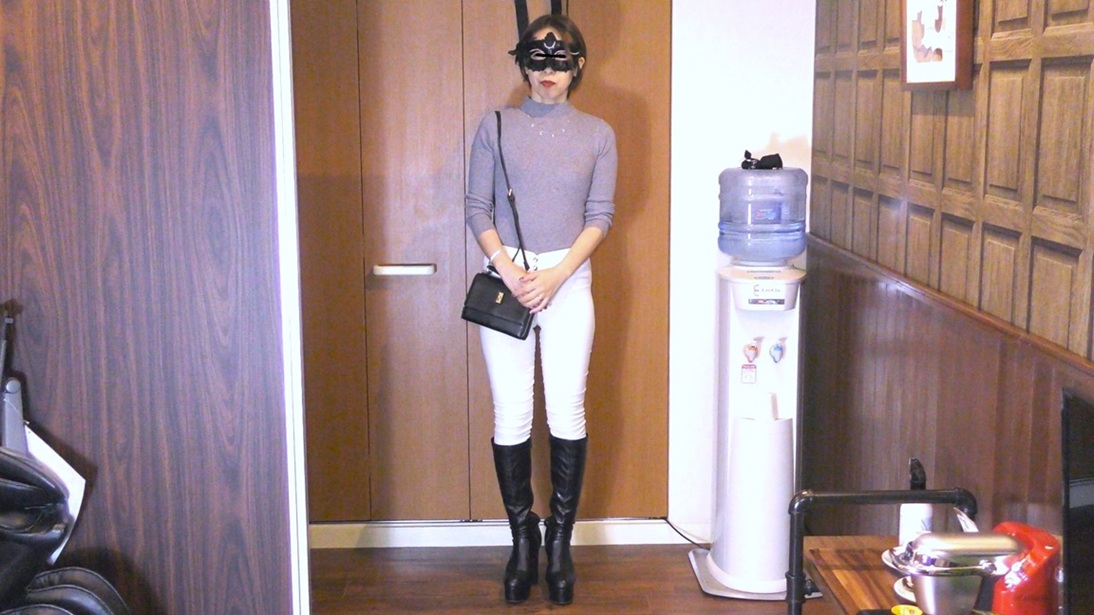 【再販】【四十路黒スト高身長】【ブーツイン＆補正下着】【フェラ】【手枷足枷】【ア〇ル】【感度◎】パンスト美女の足指を舐めつくす！みか45